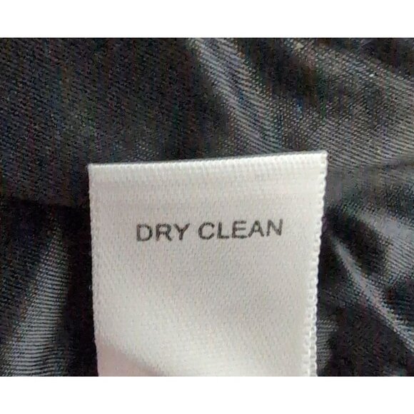 Banana Republic Ryan Fit Trouser Pant Womens 10 L Navy Blue Wool Spandex Career - Picture 9 of 14